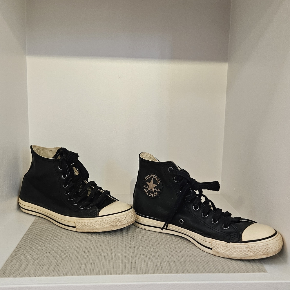 Converse Black High-Top Sneakers - Picture 11 of 15